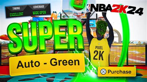 nba 2k24 auto green mod free|PIXEL2K.